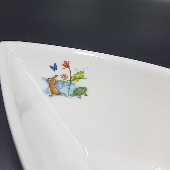 Guritno Australia Serving Dish Trinket Dish Porcelain Animals In Australia - Picture 7 of 13